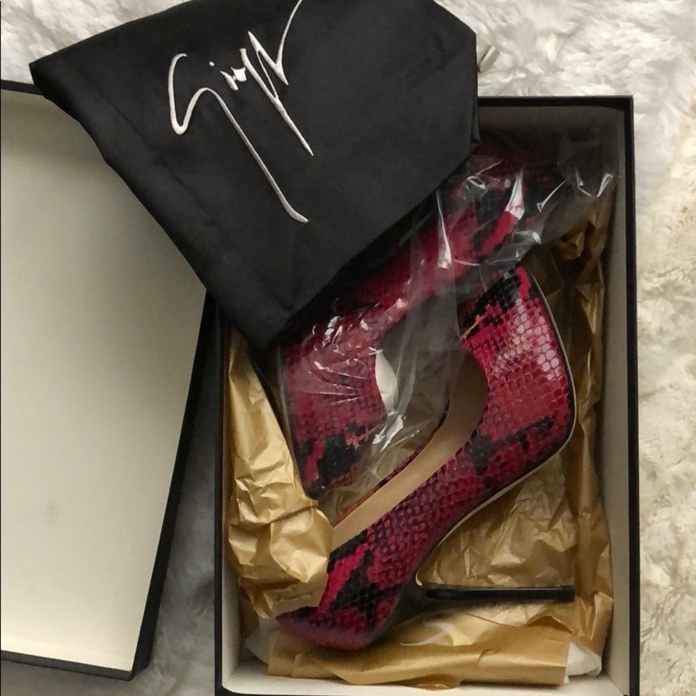 NIB Giuseppe Zanotti Peep-Toe Pumps